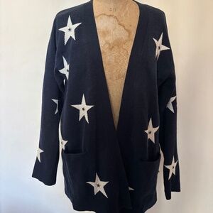 Star design knit cardigan Sandro Paris